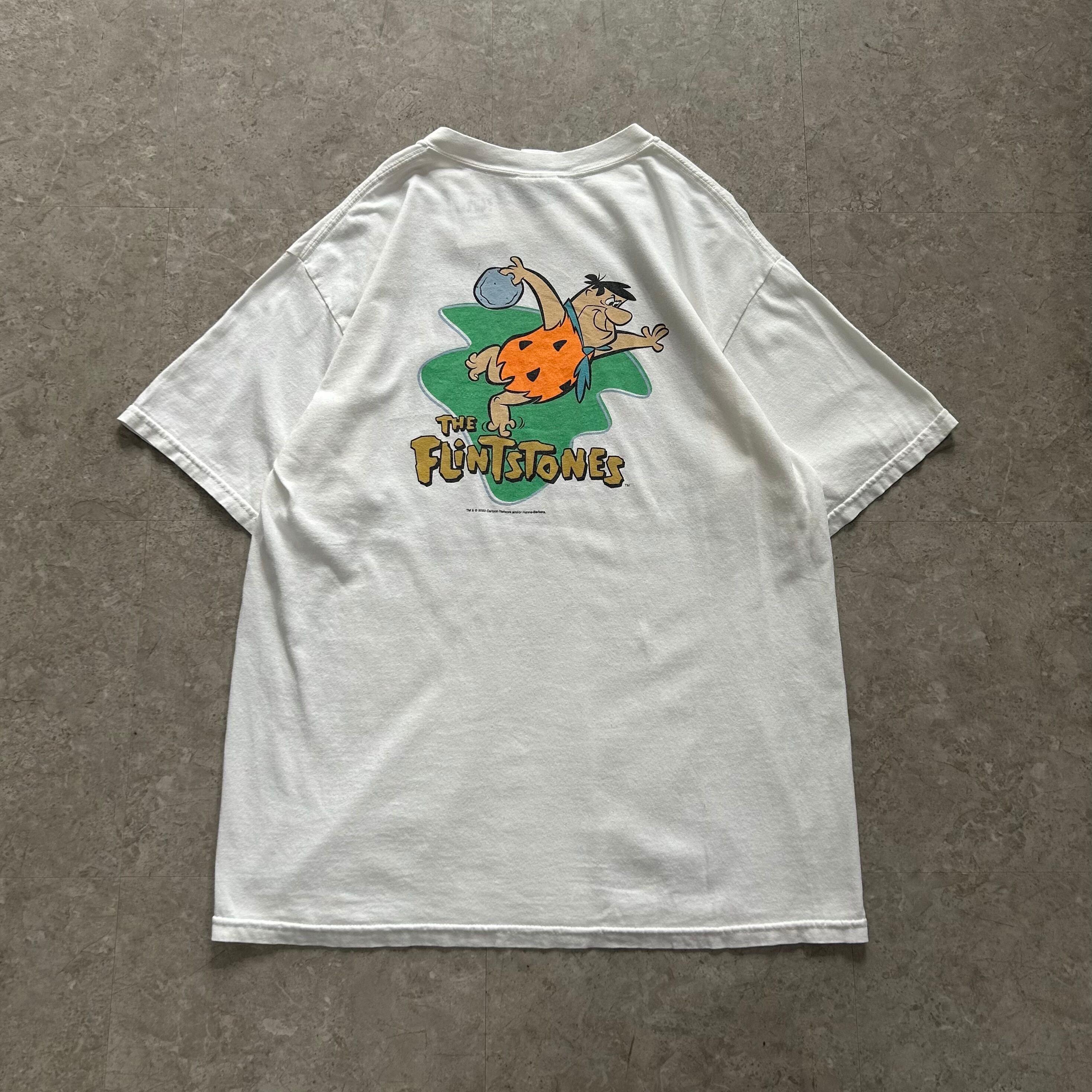 2000s The Flintstones "Cartoon Network Bowling Club" T-shirt【仙台店】