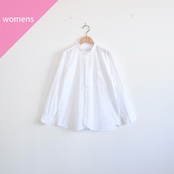 MANUAL ALPHABET | BROAD BAND COLLAR SHIRT バンドカラーシャツ