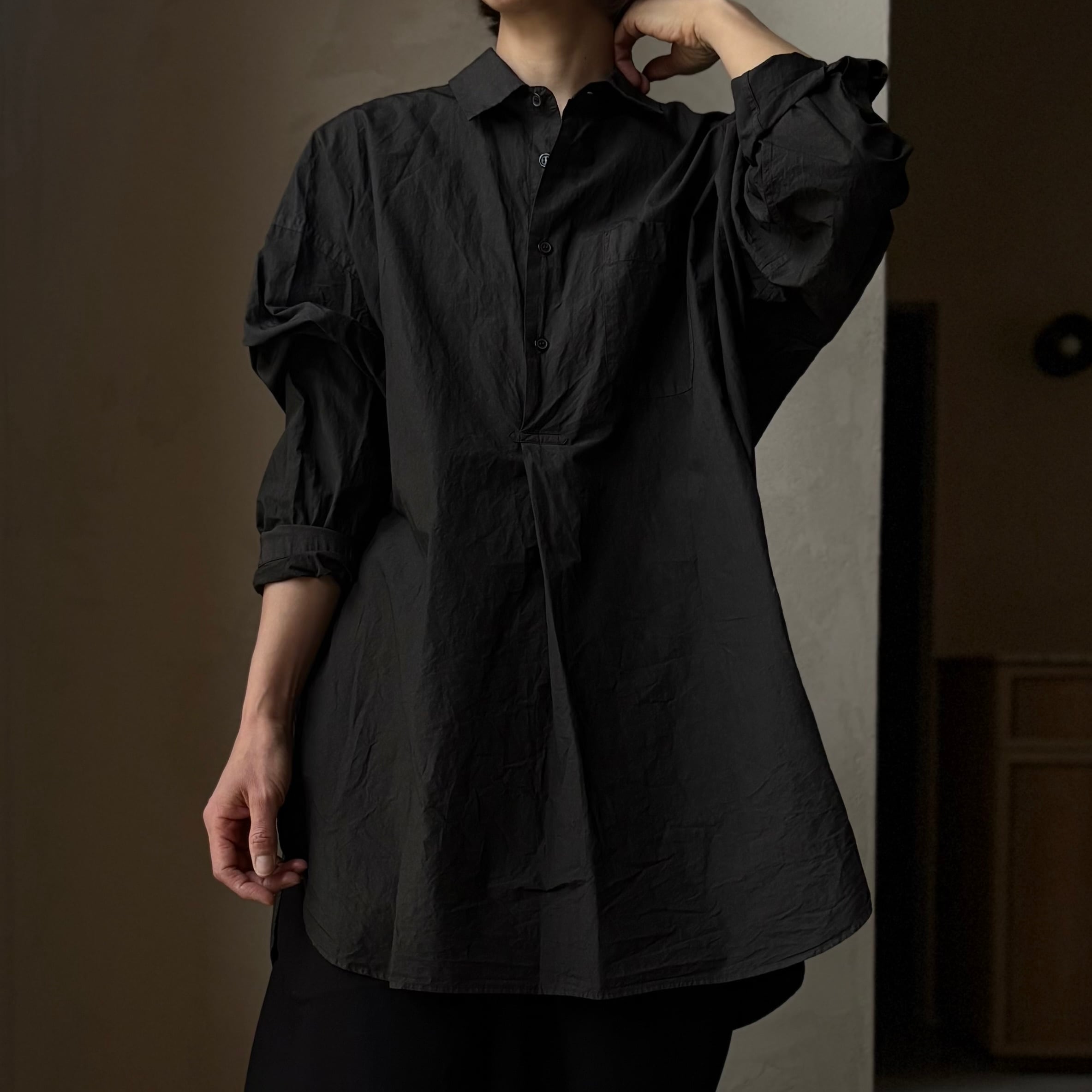 YOKOSAKAMOTO | PULLOVER SHIRT
