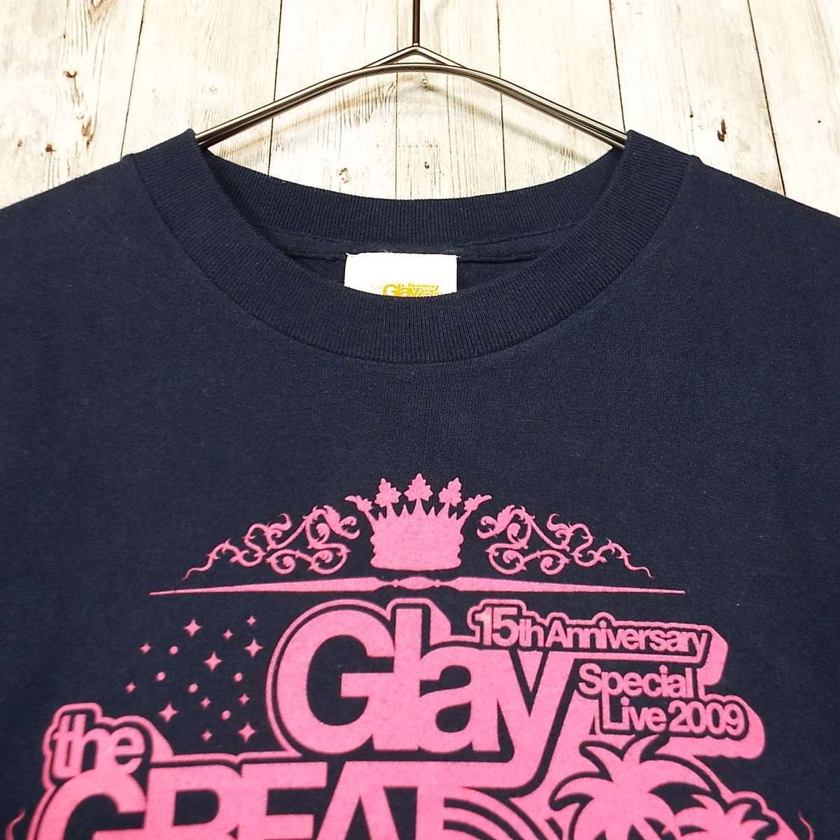 レアグッズ】【ライブTシャツ】Glay グレイ 15th anniversary the