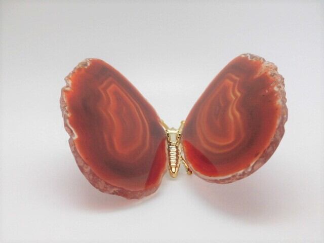 【瑪瑙】　ゴージャス蝶々　no.5