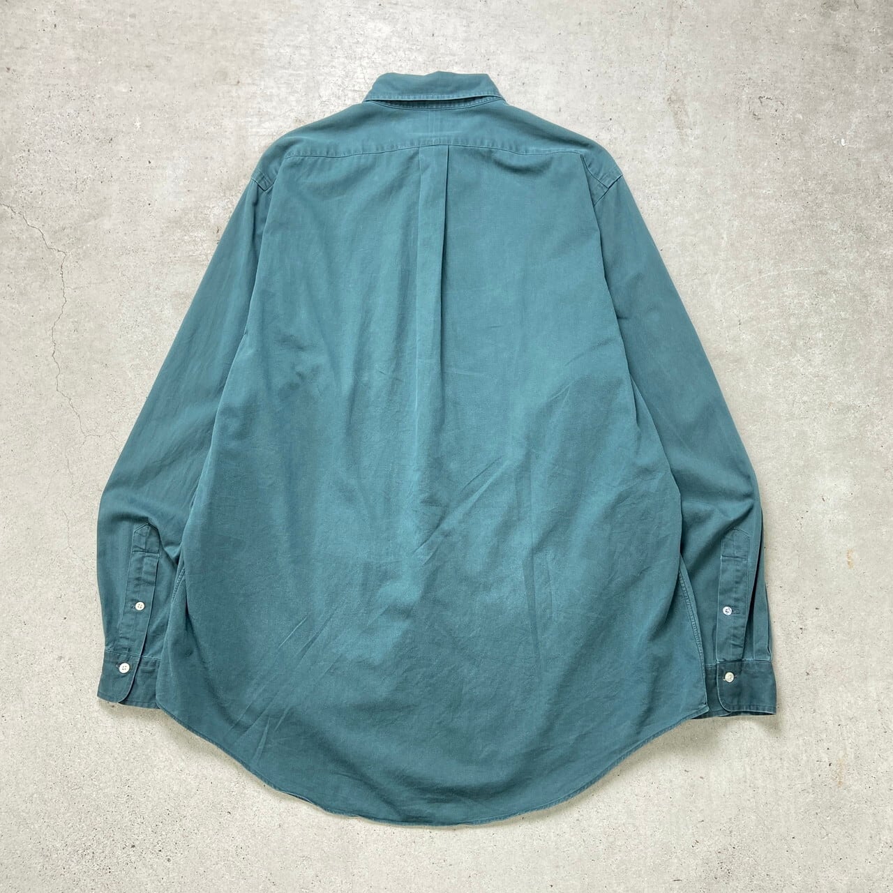RALPHLAUREN GOLF 長袖シャツ 刺繍 グリーン XL 1789 ポロ ラルフ