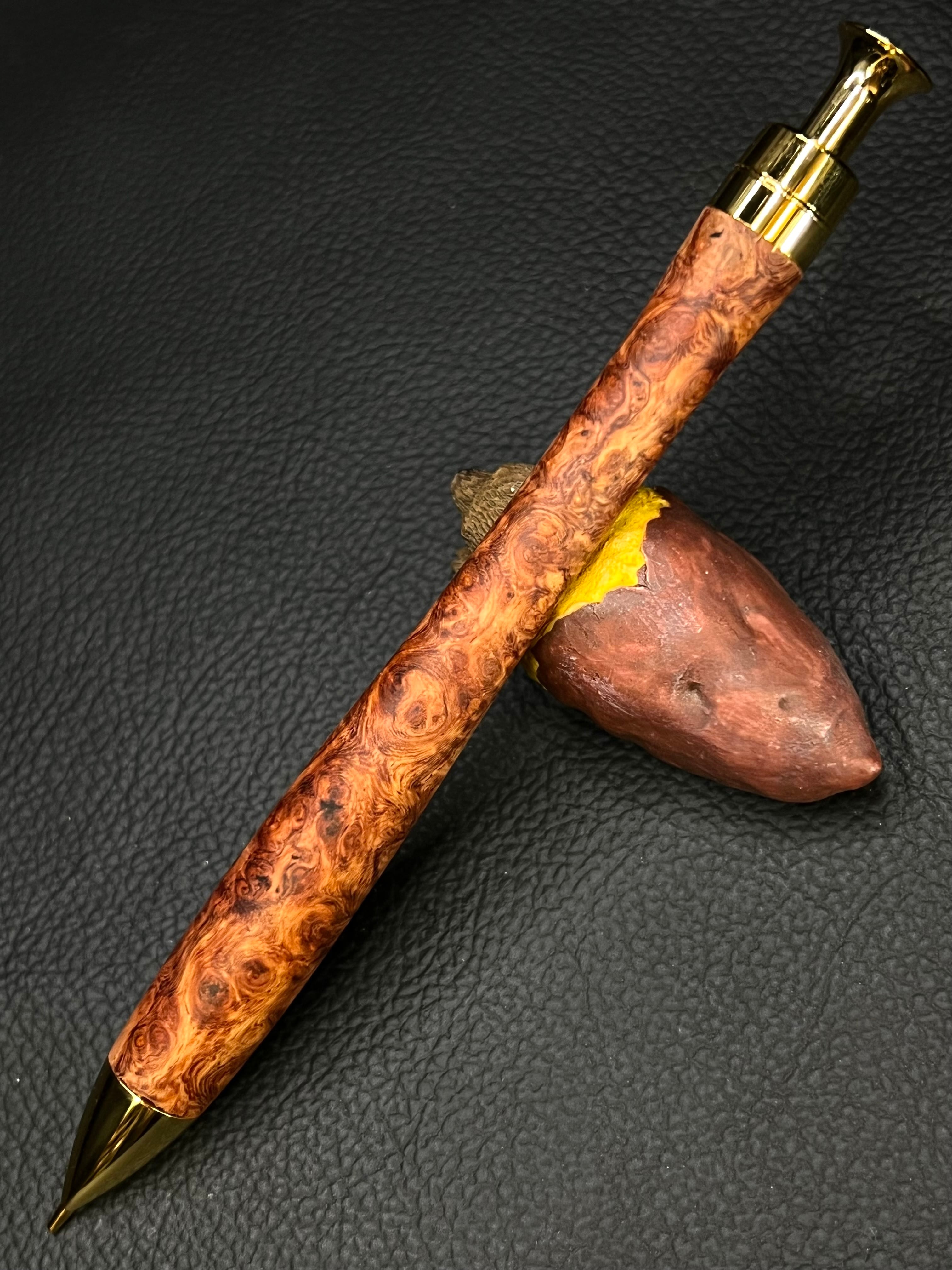 4 極上＋花梨瘤 青赤 グロテスク | こぶた工房