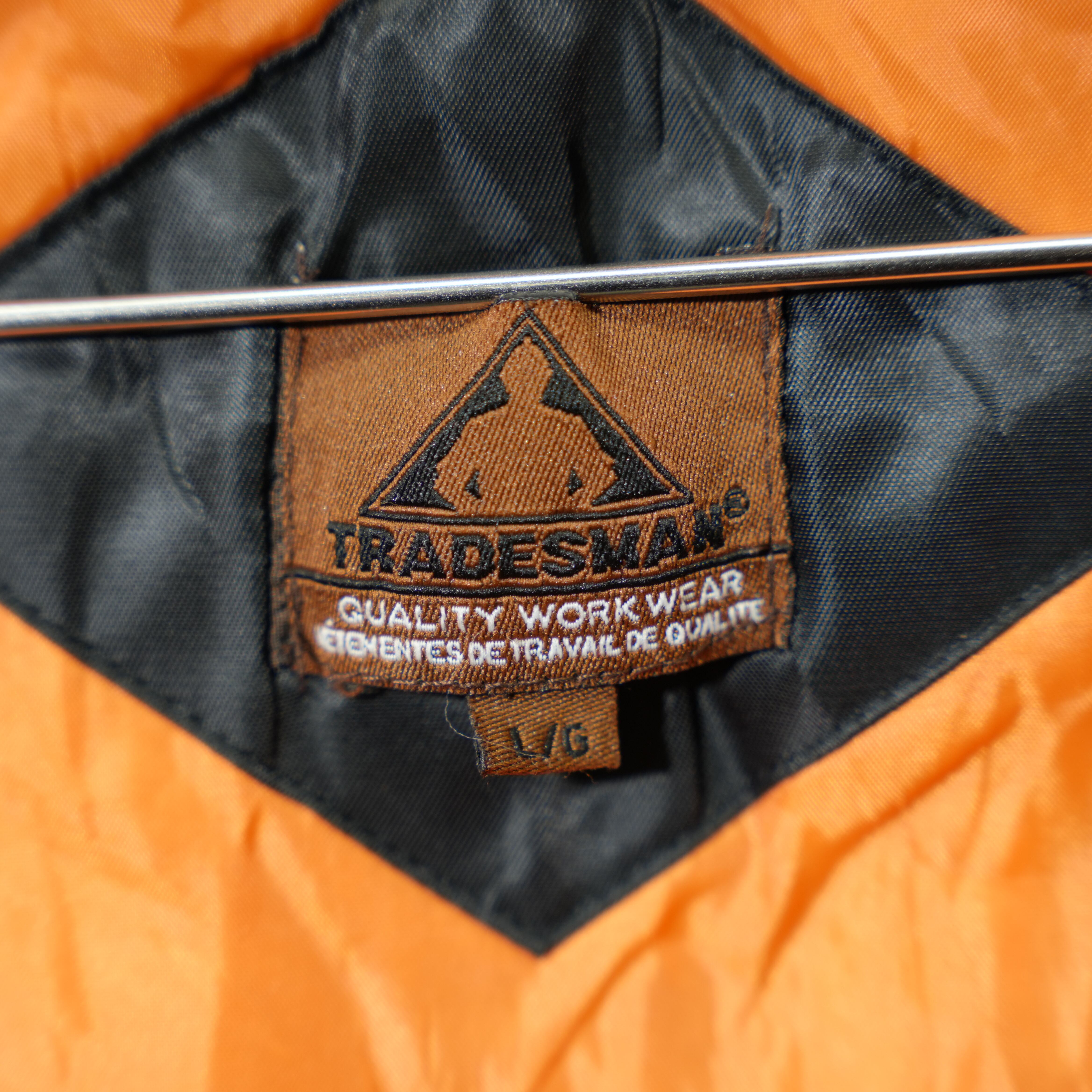 TRADESMAN MA-1 フライトジャケット Lサイズ 短丈 シャーリング