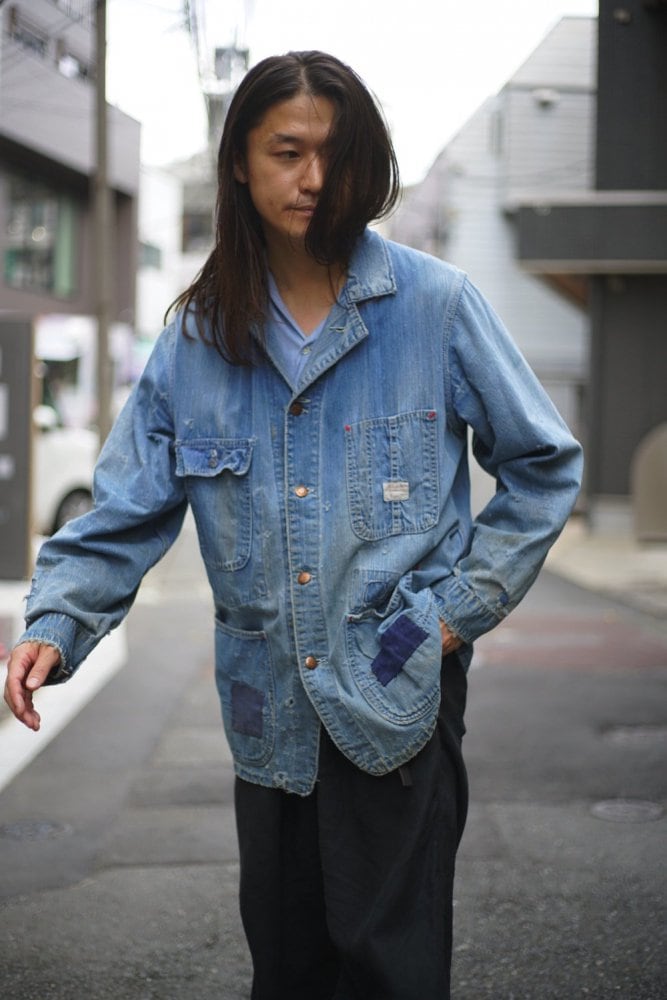 ジャケット・アウター BIG MAC denim jacket coverall BIG MAC - Penneys] Vintage High Aging Coverall Denim Jacket [1960s