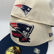 NEW ERA 59FIFTY/5950 NFL ニューイングランド・ペイトリオッツ　AFC　海外入荷