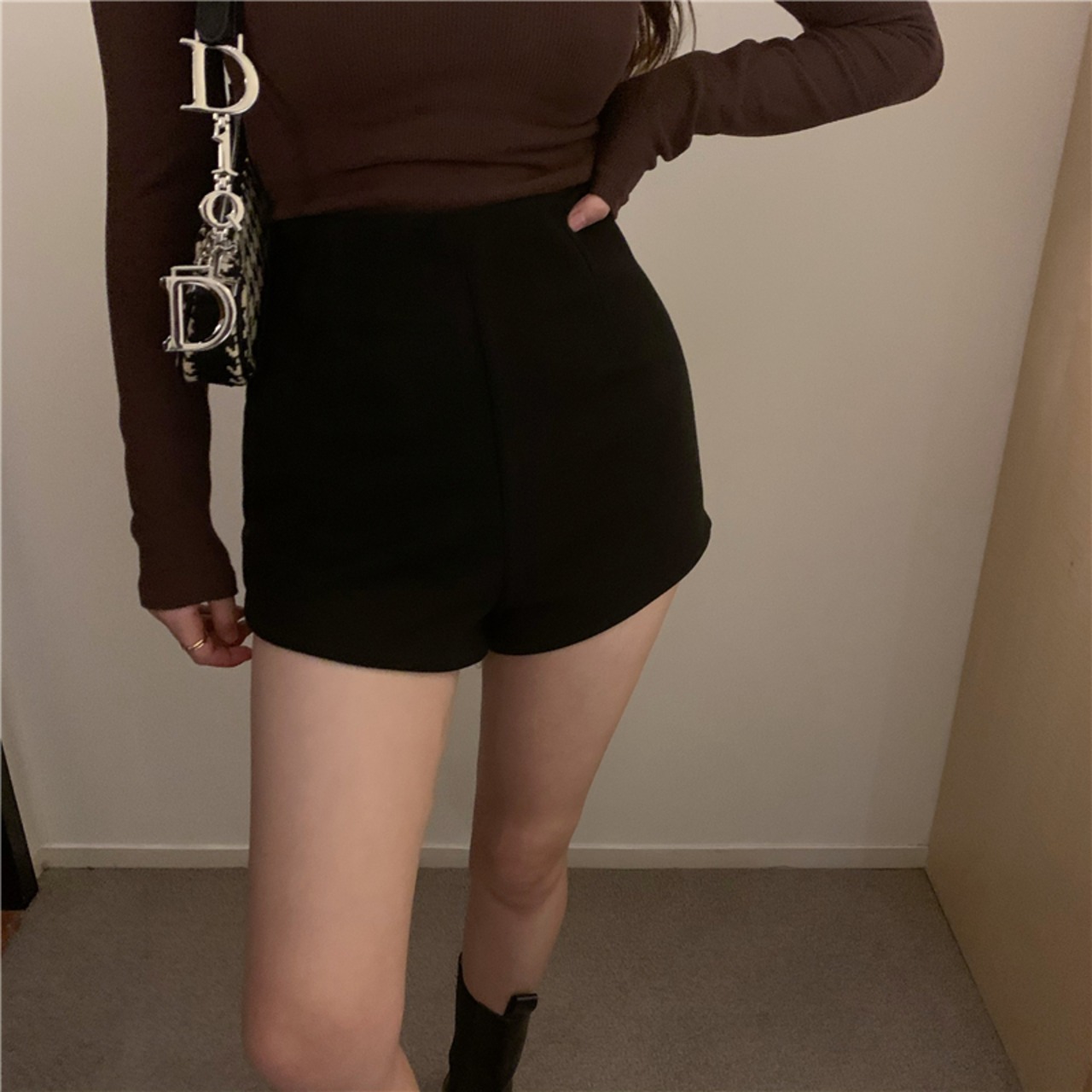 ハイウエストショートパンツ LK445