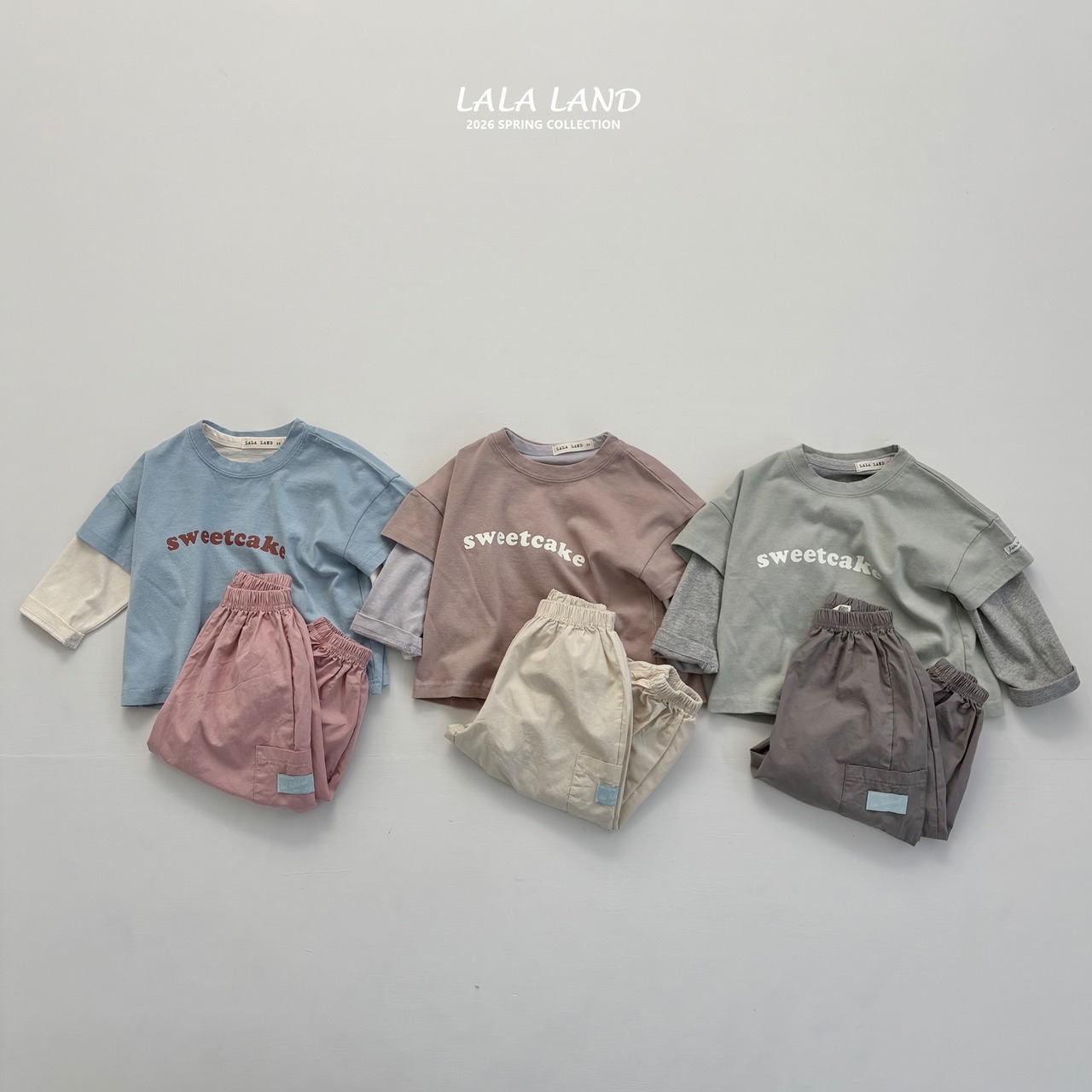 LALALAND 26/SS (Kids)Easy cargo pants