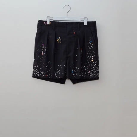 masu galaxy shorts ギャラクシーショーツ MASU GALAXY SHORTS (BLACK) MFFW-PT1023 | IAAAM ONLINE STORE