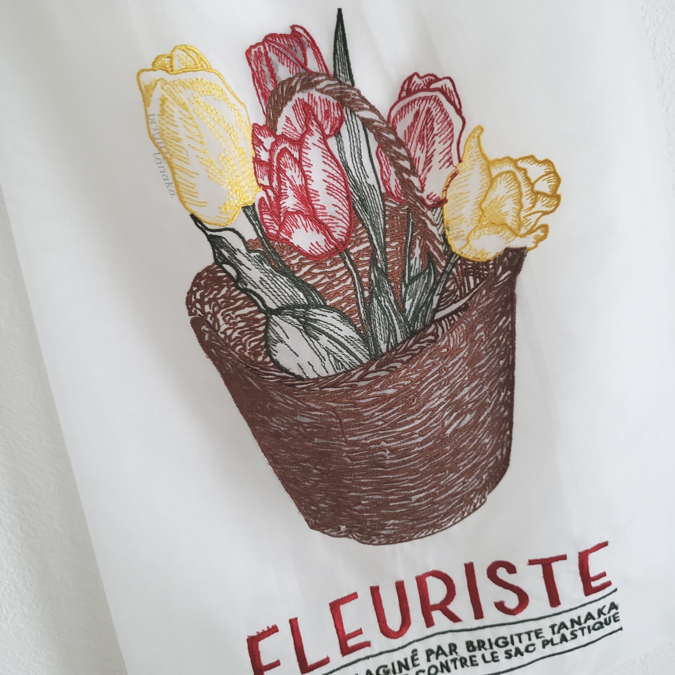 【ブリジット タナカ】FLEURISTE オーガンジーバッグ