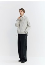 NORYBRAND Wool Blend Hooded Sweater