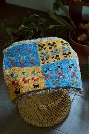 1740-Vintage Qashqai Gabbeh