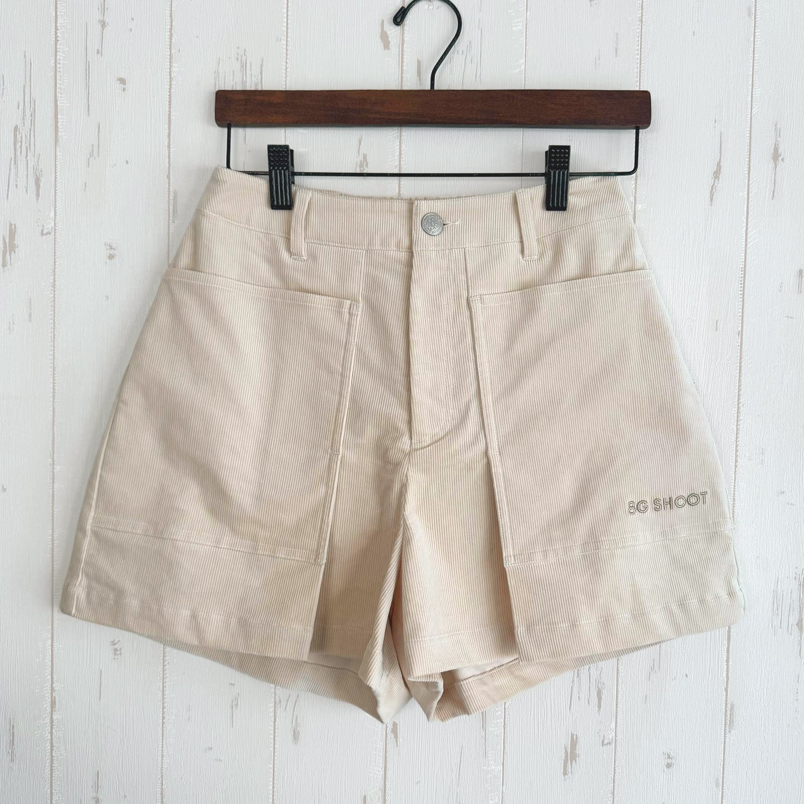 WOMEN'S】CORDUROY CULOTTE -IVORY- | 8G SHOOT WEBSTORE