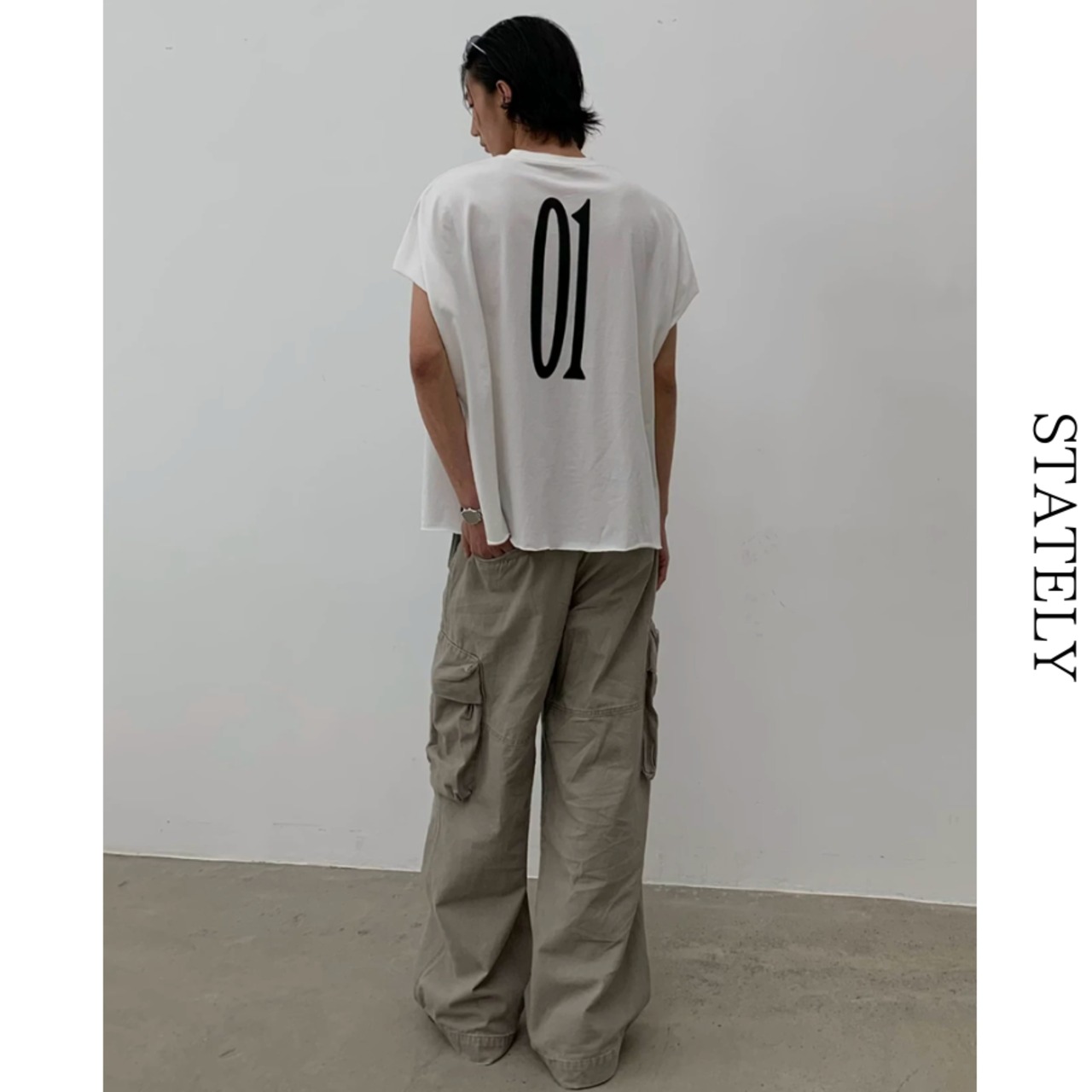 Wave Logo Tee/2color_T296・画像8