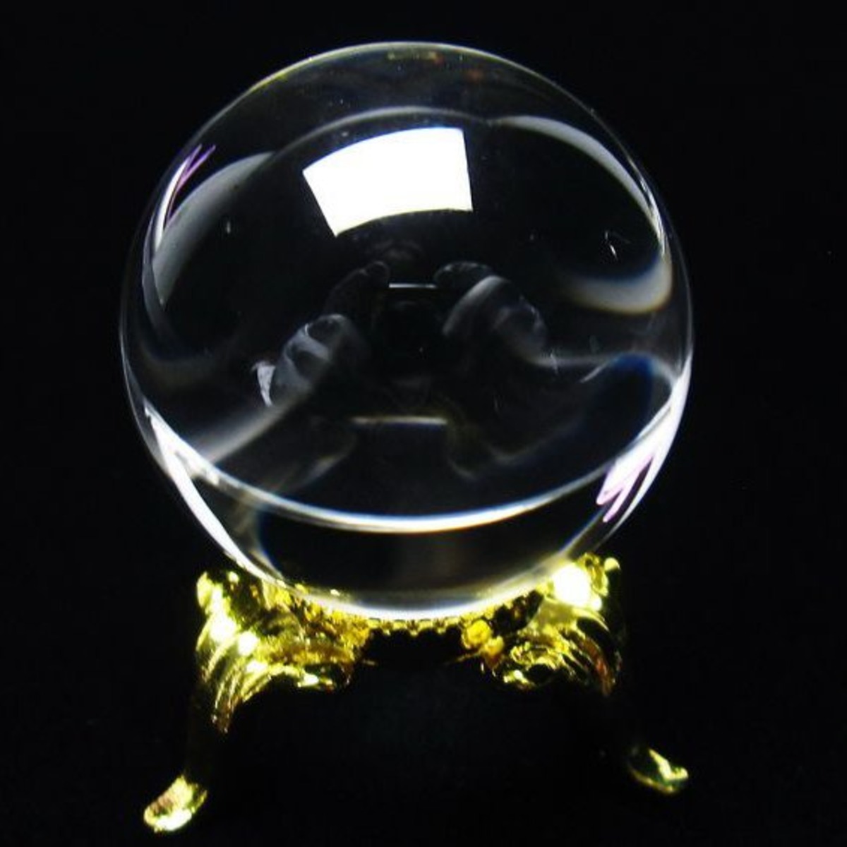 水晶 丸玉 ブラジル産 30mm 一点物 141-6466 | 天然石・パワーストーン 