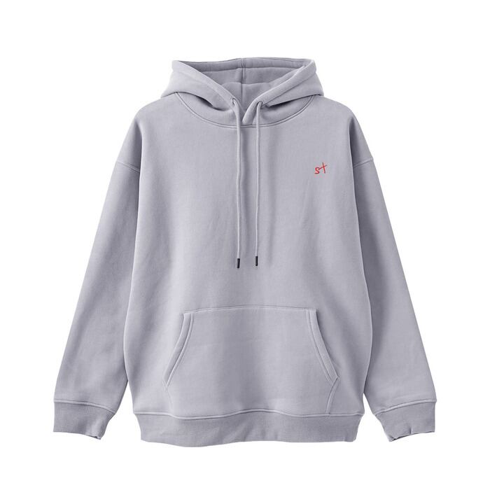 15oz Garment Dye Zip Up Hoodie <Ash> | Pay ID