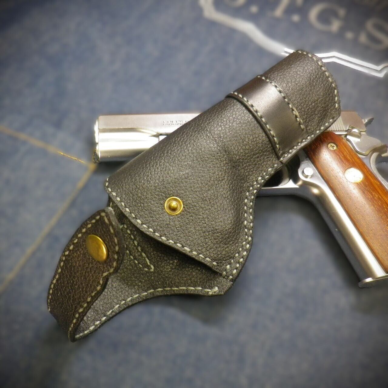 革製 ホルスター 本革製M1911用ヒップホルスター | JTGS（ガンホルスターの専門店）
