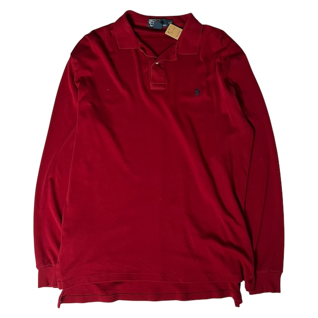 【90's~00's】POLO by RALPH LAUREN   長袖ポロシャツ  L