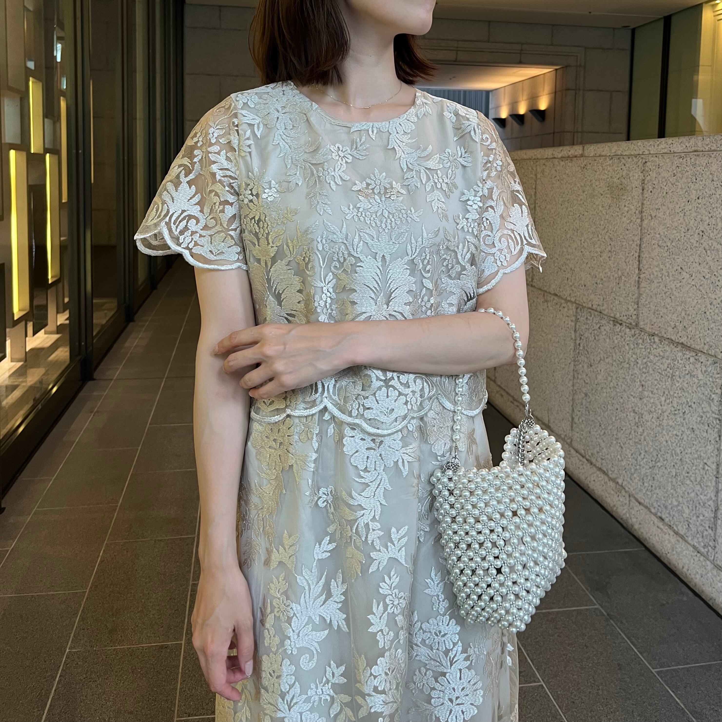 Libelice セットアップ 刺繍白 Libelice セットアップ 刺繍白 Libelice セットアップ 刺繍白