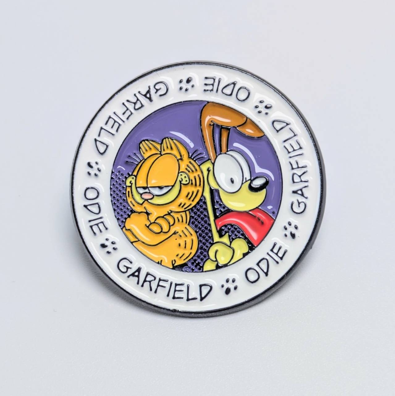 送料無料！ ★ピンズ PINS★ピンバッジ 【 Garfield (ガーフィールド) 】 ガーフィールドとオーディ 〚アメリカン雑貨 アメトイ〛