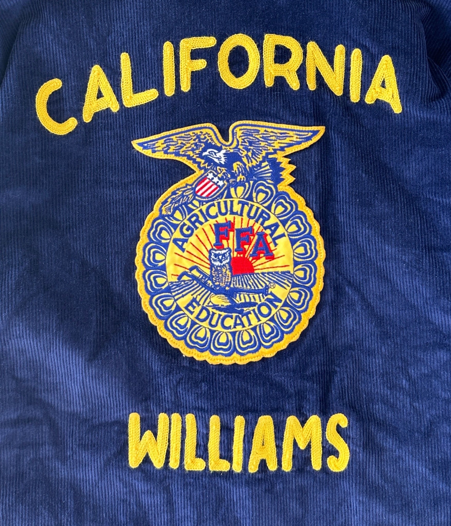 (専用)90s FFAジャケット size42 カリフォルニア州 F.F.A- Vintage 90-00s 42 F.F.A JACKET CALIFORNIA WILLIAMS