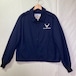 00s U.S AIR FORCE ライトウェイトジャケット ネイビー DSCP WINGS COLLECTION ジャケット ミリタリー アウター USAF ブルゾン NVY M相当