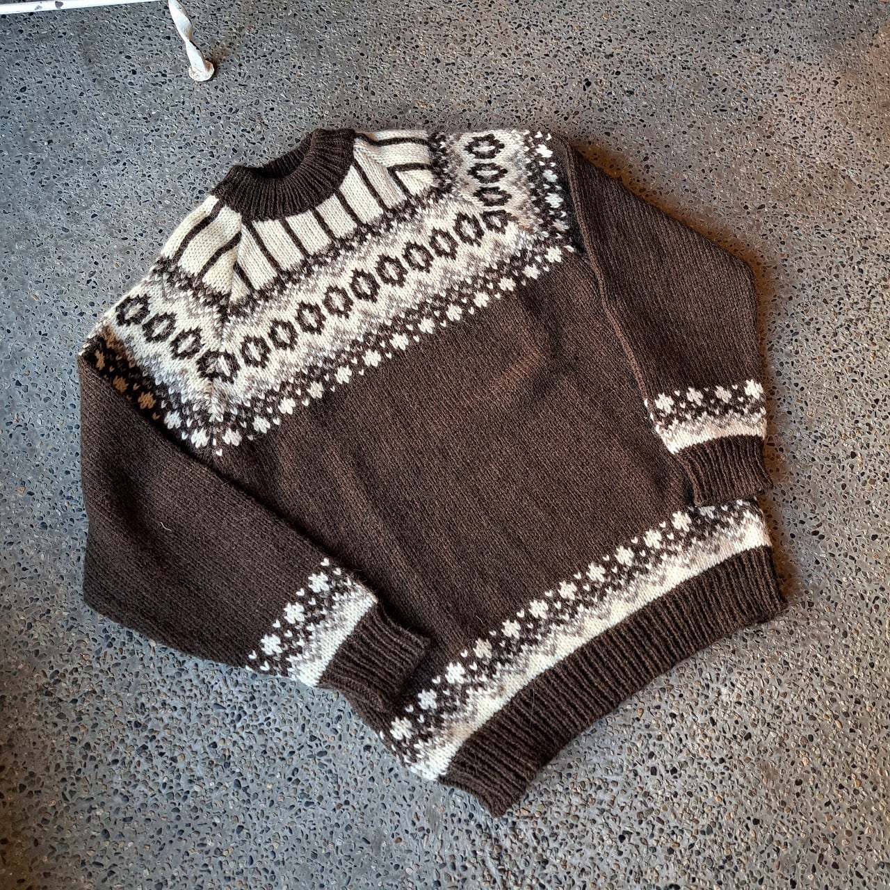 デンマーク製 ノルディックセーター used [311003] | VACFF