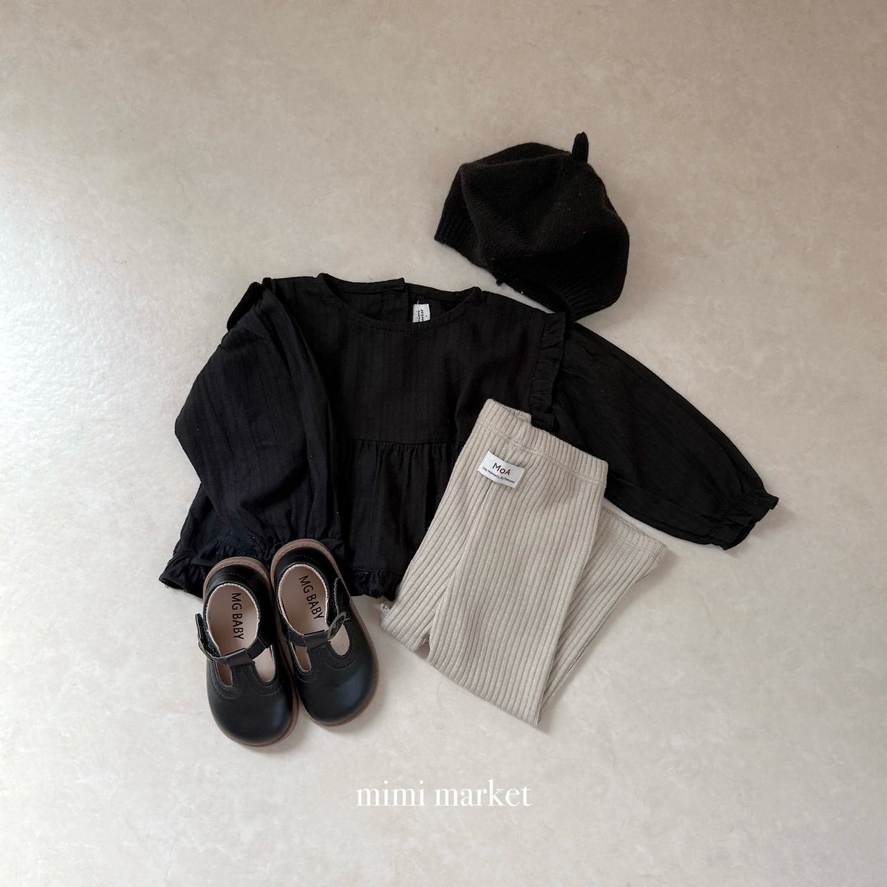 送料無料【予約】/ ショルダーフリルブラウス / mimimarket