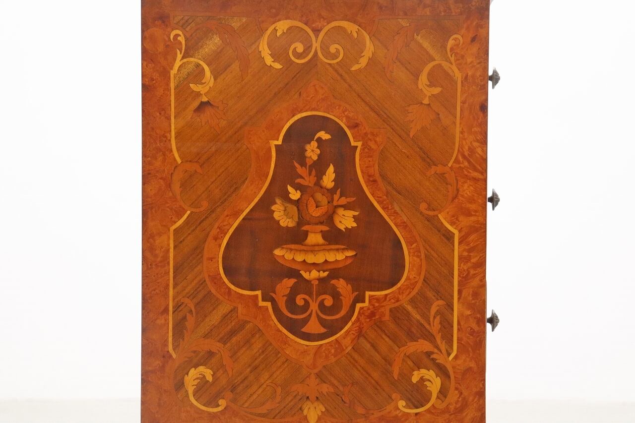 イタリア製 MARCONI ARTE 象嵌細工 ガラス 高級家具 飾り棚 イタリア製 MARCONI ARTE 象嵌細工 ガラス 高級家具 飾り棚