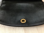 AMERICA 1990’s OLD COACH “Dark Navy Leather” Shoulder bag
