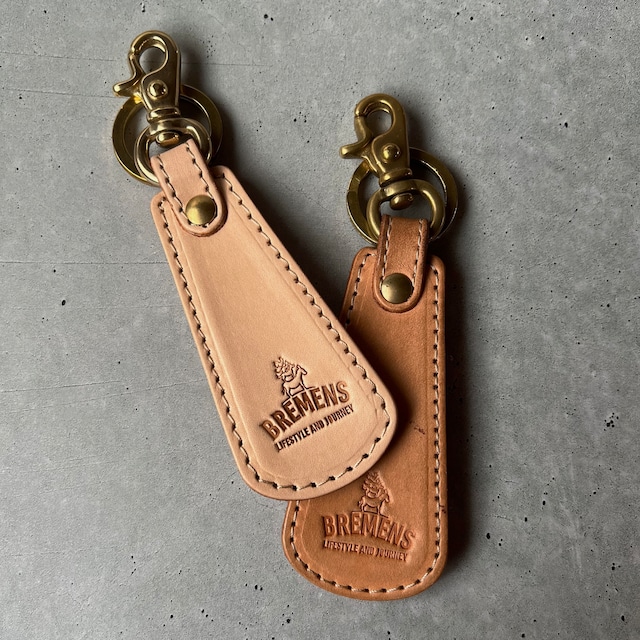 【& Leder】Leather Shoehorn Key Holder