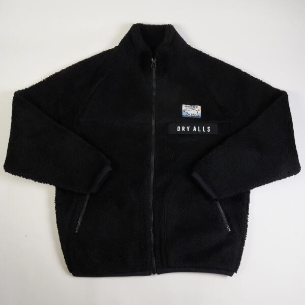 HUMAN MADE / 22AW/BOA FLEECE PULLOVER/フリースジャケット/XXL/ポリエステル/ブラック Size【XXL】 HUMAN MADE ヒューマンメイド 22AW BOA FLEECE PULLOVER