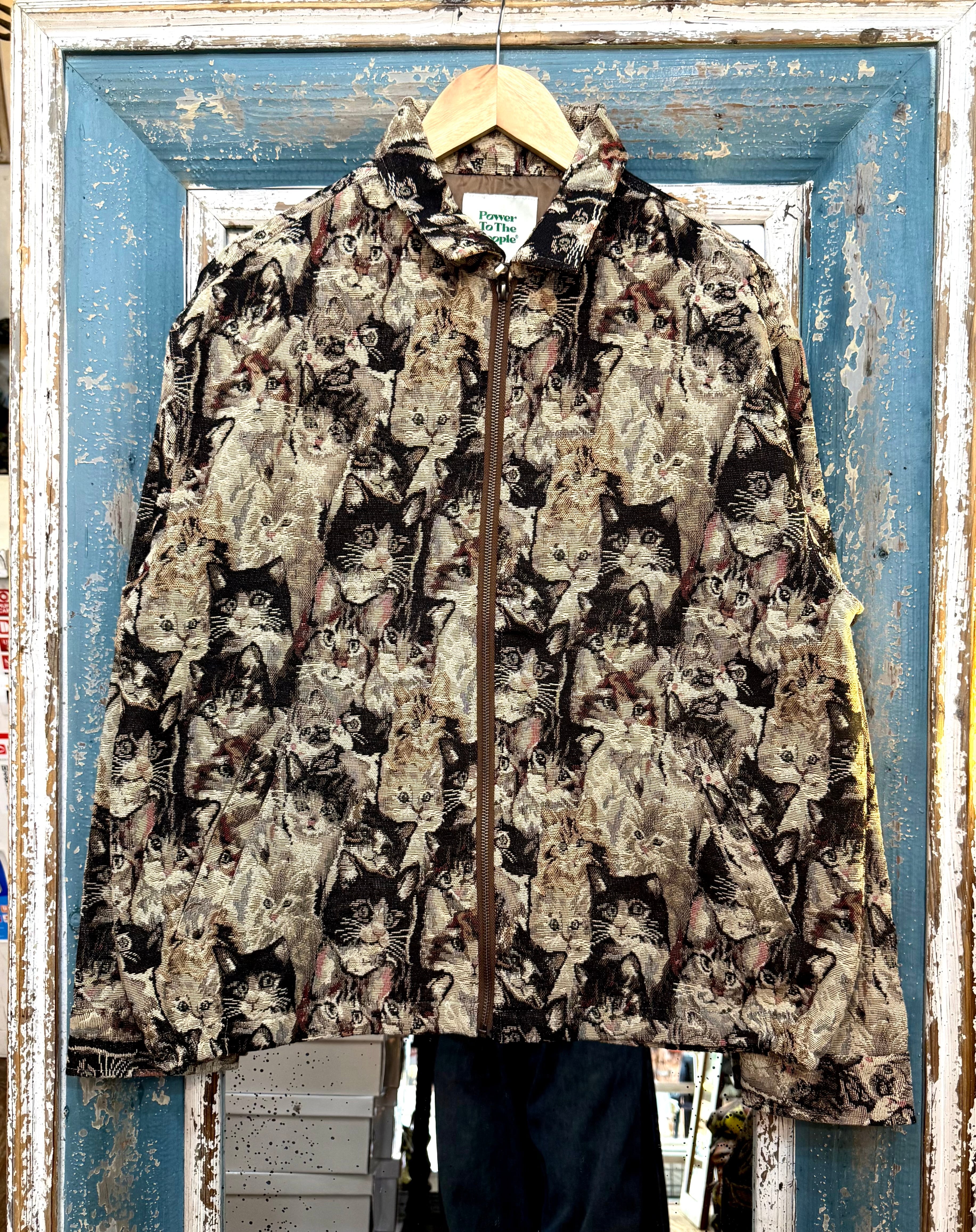 アニマル ゴブラン織 ジャケット | andco