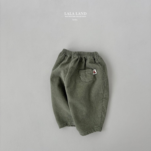 【予約】Fleece Corduroy Pants
