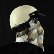 ROBIN FACEMASK /チェック イエローブルー
