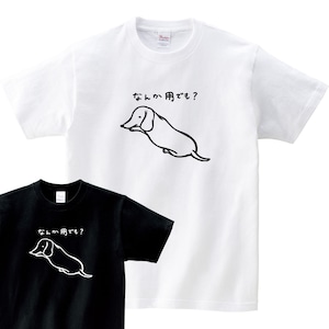 選べる 癒され ミニチュアダックス カラーイラスト tシャツ dog82 服 ゆるい かわいい イラスト