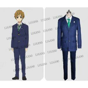 K1416 たまこまーけっと 朝霧 史織 あさぎり しおり 制服 風 コスプレ