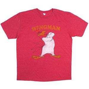 USED【L】 LOONEY TUNES Foghorn Leghorn Tee / soft spun ©2010