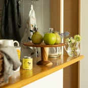 Wood Cake Stand