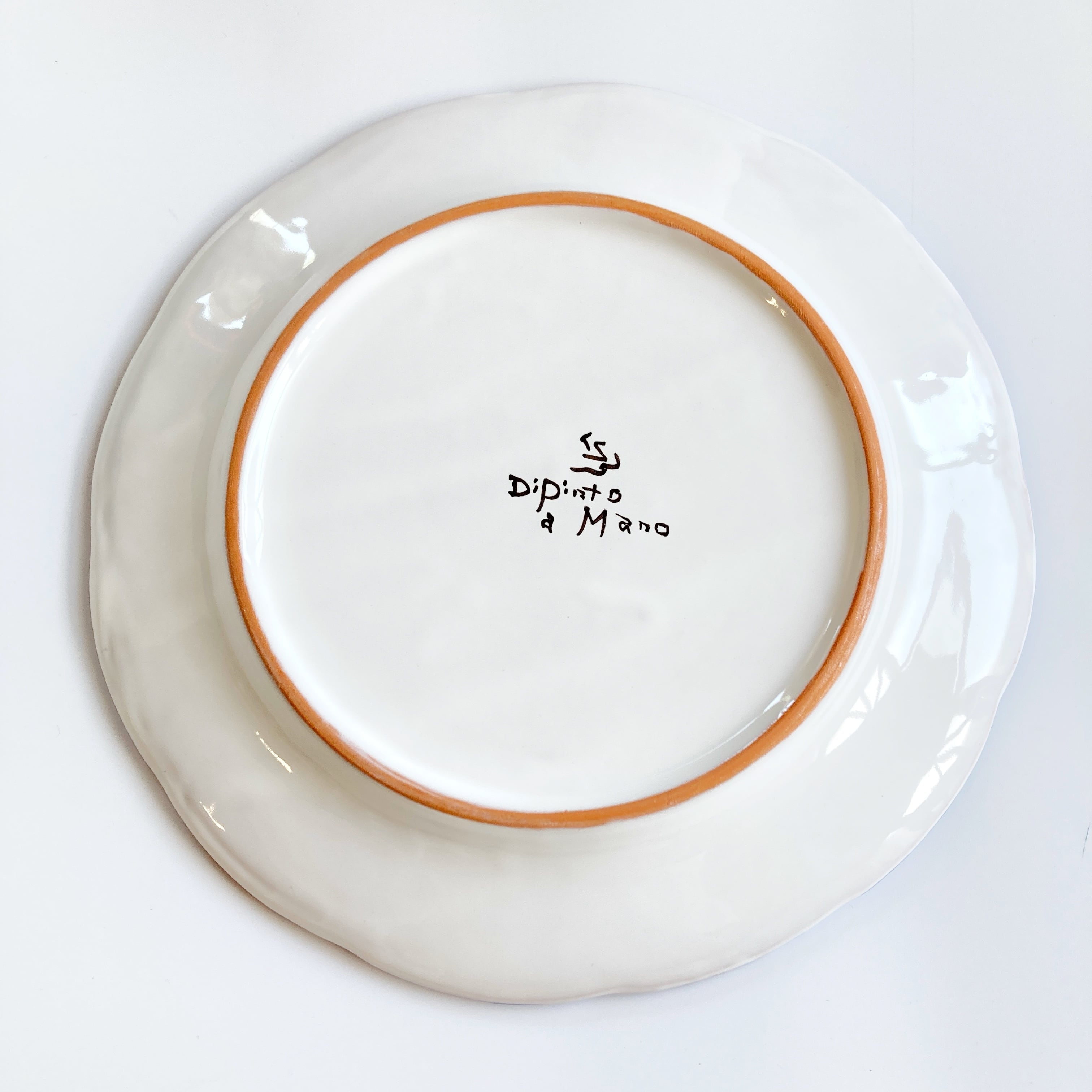 プレート(L) 26cmGEO025 verdura | CERAMICHE SEPPIA325｜イタリア陶器