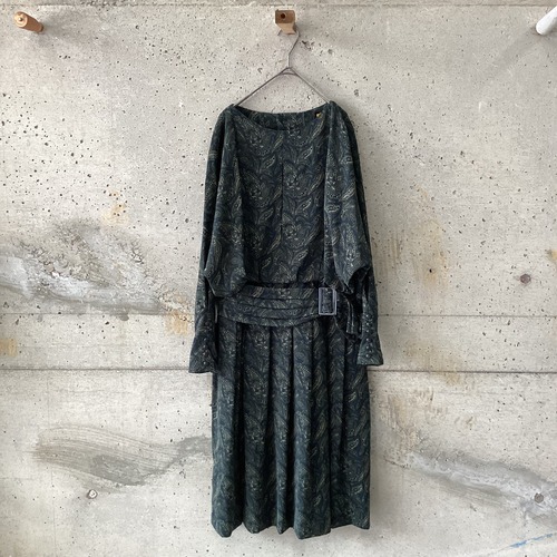 paisley pattern dress