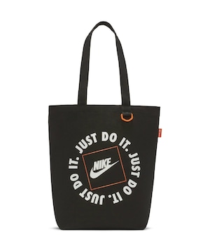 NIKE (ナイキ)  ヘリテージ JDI グラフィックトートバッグ ブラック CU9266-010