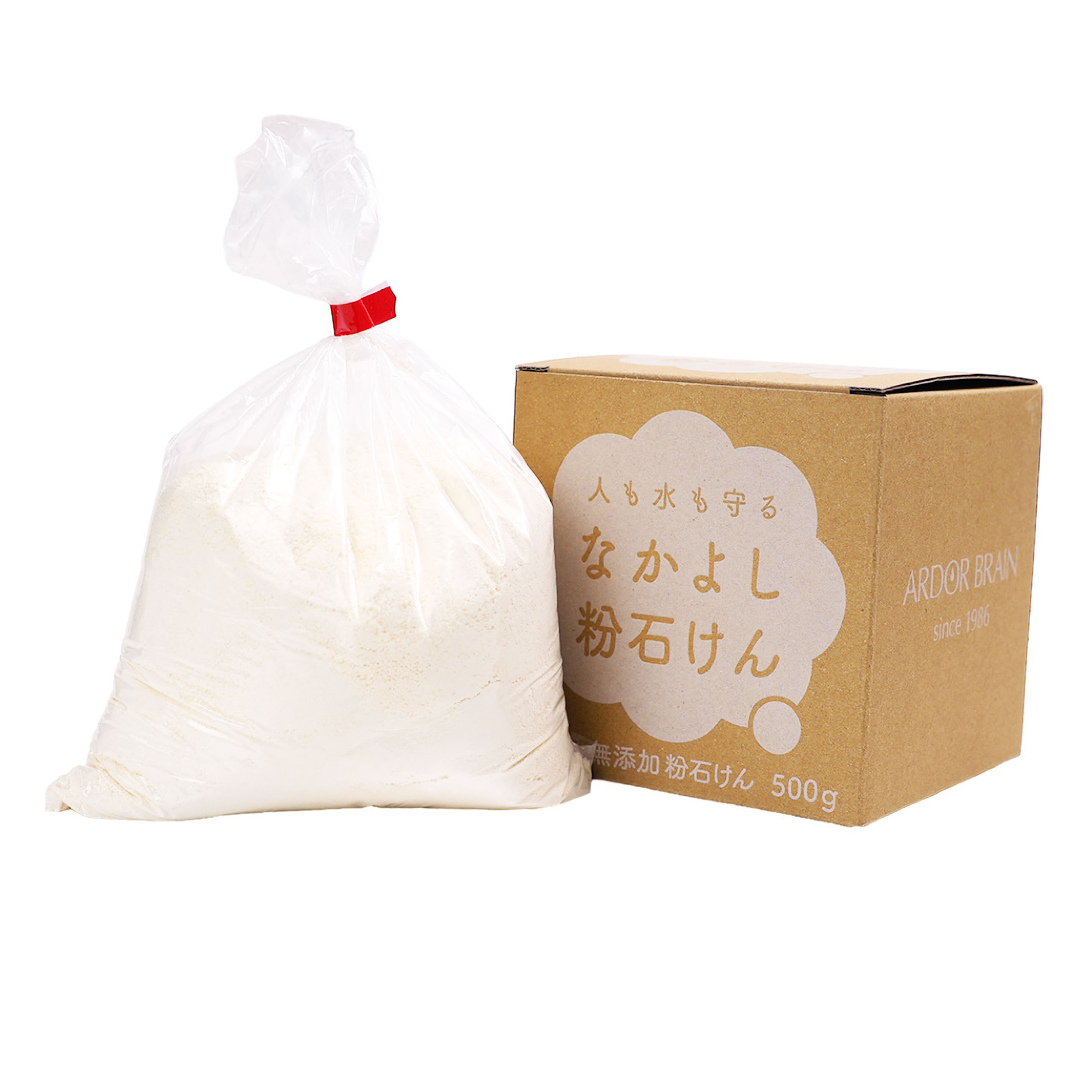 人も水も守る なかよし粉石けん