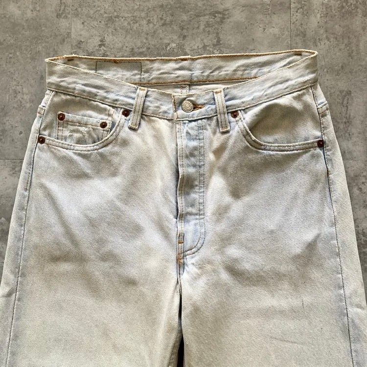 W30 L34】90s US.Levis 501 リーバイス エルパソ工場(522) ボタン裏