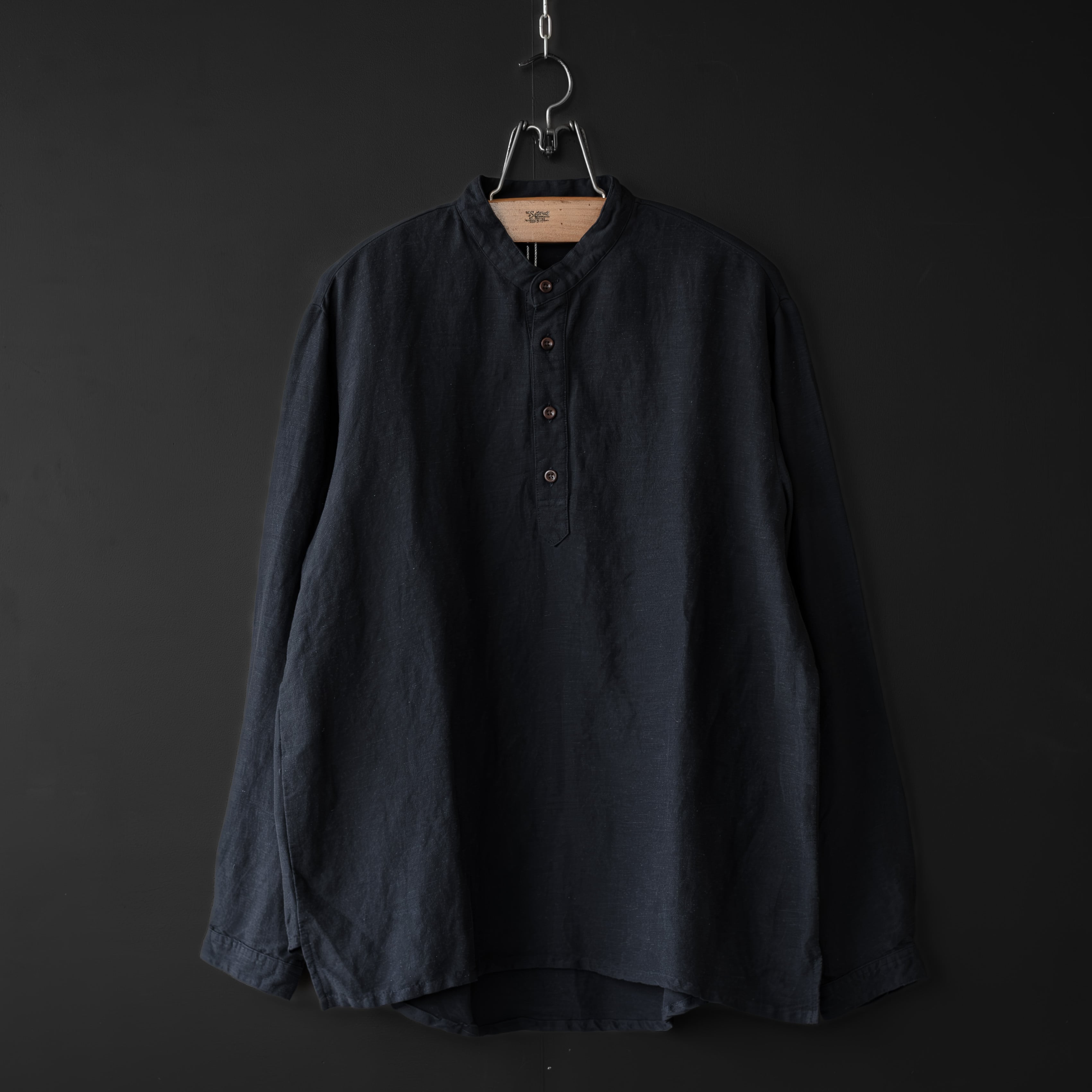 Nasngwam.】 ATELIER SHIRTS (black) | dros dro