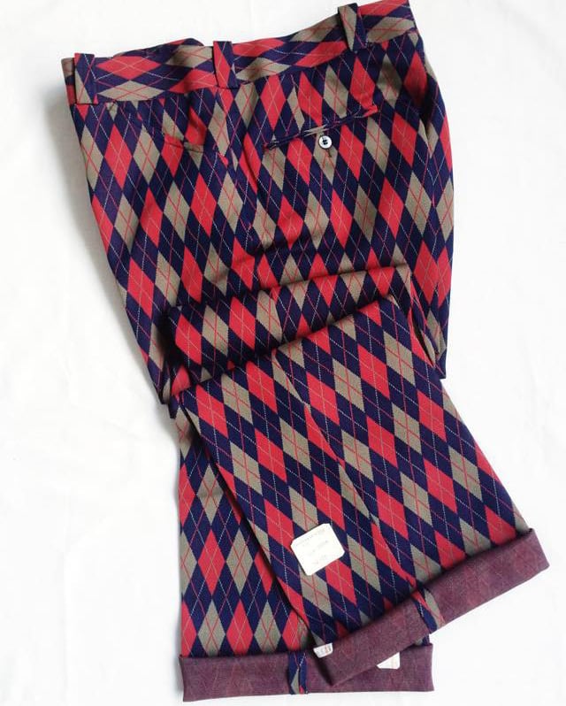 70's Dead stock Aurgyle Trouser