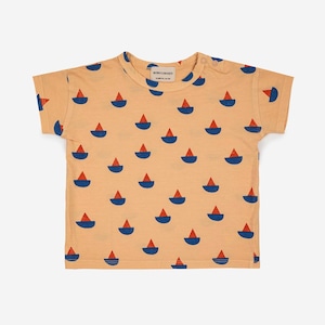 BOBO CHOSES / Sail boat all over T-shirt