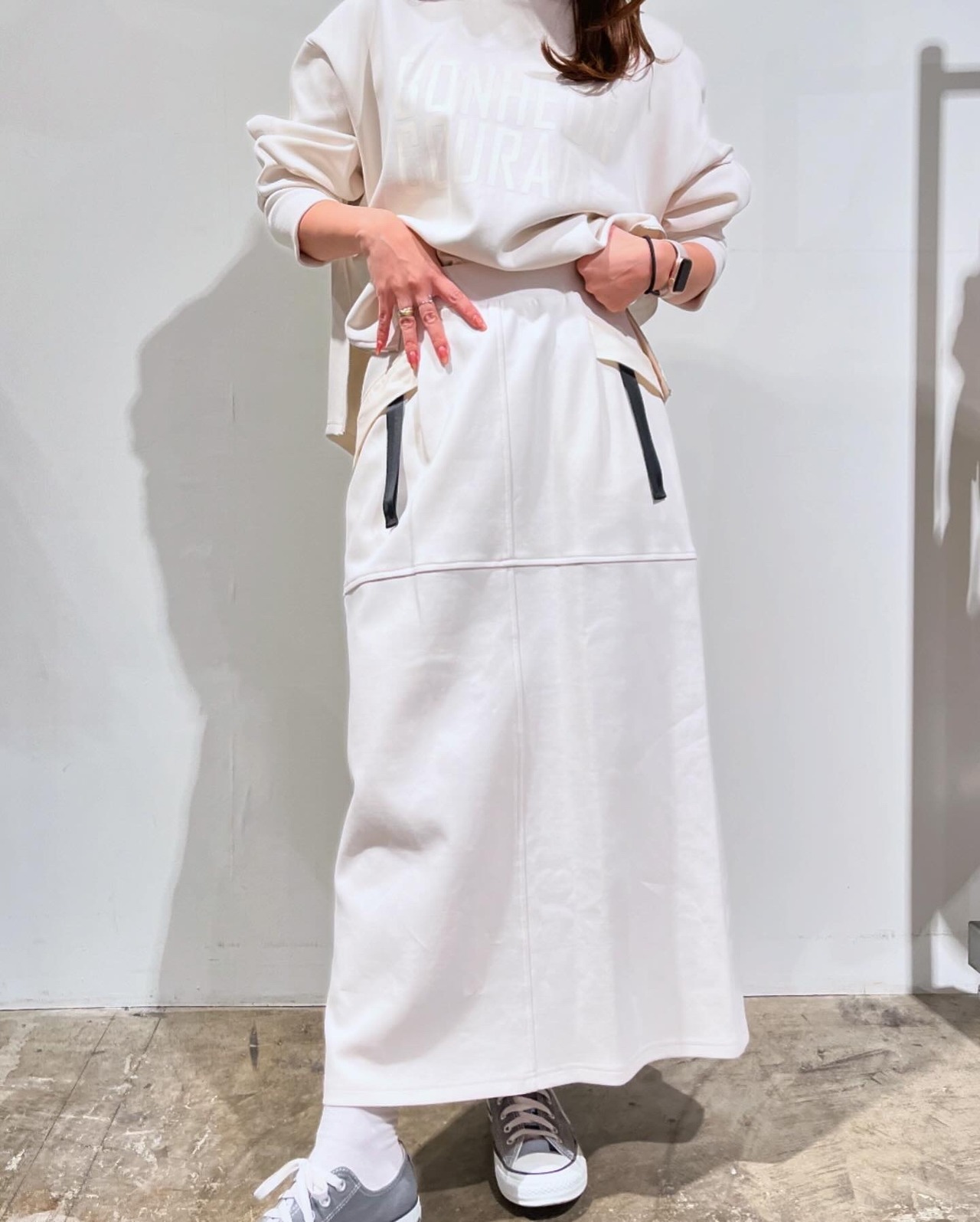 ルギバ lugiva tokyo ポンチバックフレアスカート