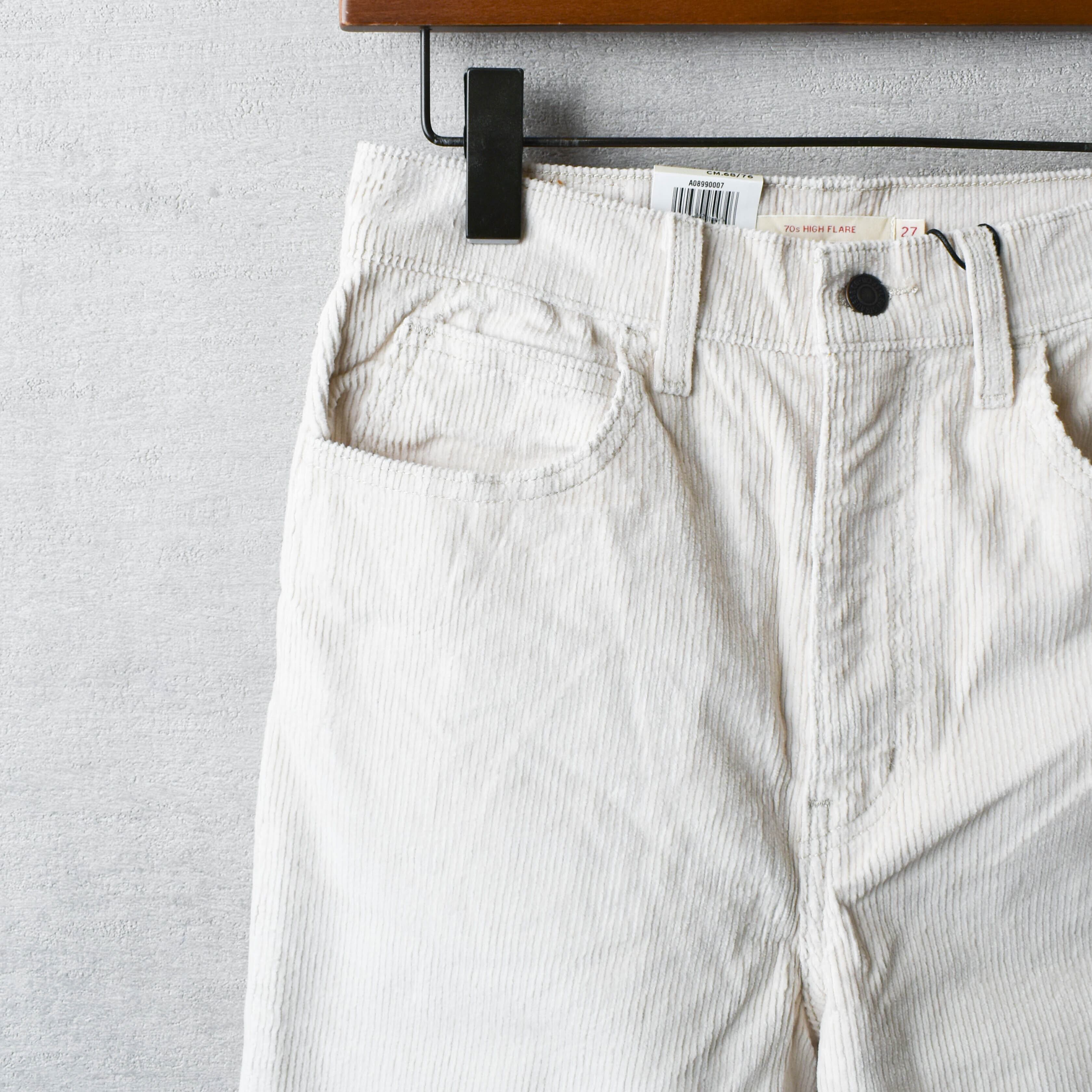 [NEW] LEVI'S 70S HIGH FLARE ベージュ A0899-0007