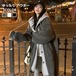 セミロング アウター ラムズフリース コート フェイクツーピース レディース もこもこ ウォーム トップス 大サイズ 着やせ 裏起毛 カーディガン ダウンコート 防寒 大きいサイズ 福袋 T